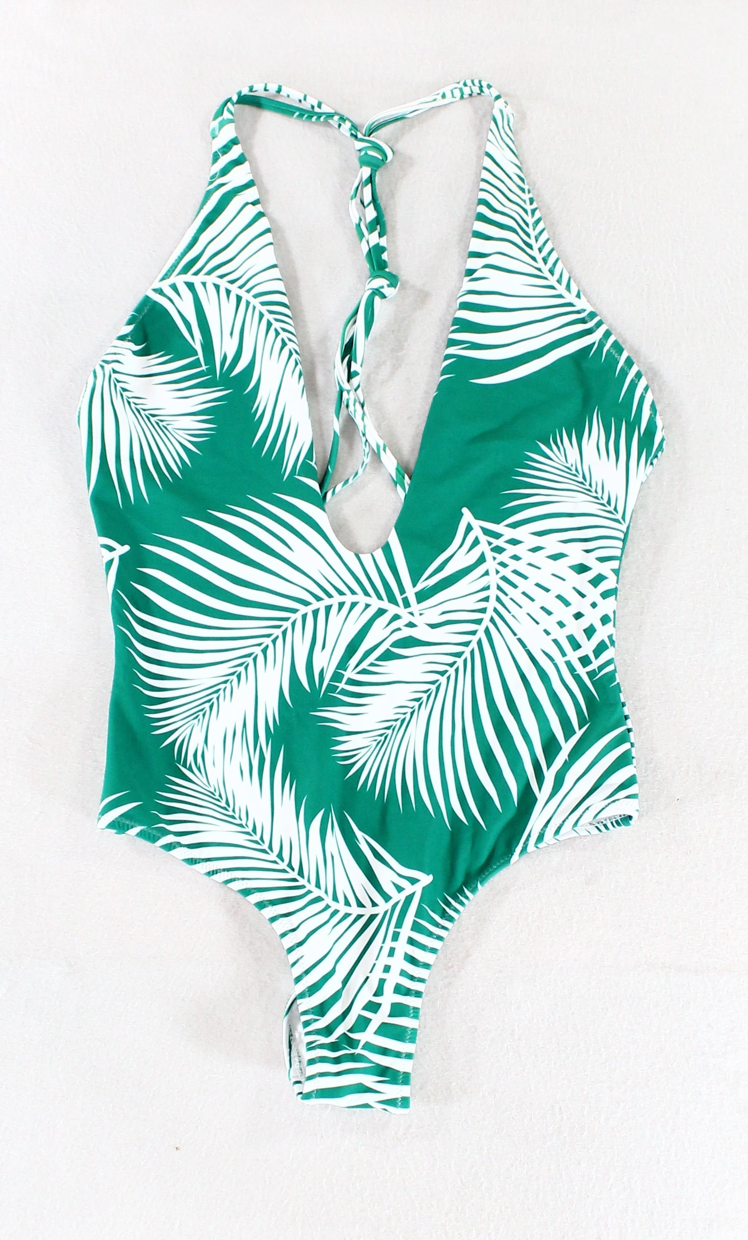 Cupshe Cupshe White Womens Small Plunge OnePiece Swimwear Walmart