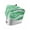 Green, variant on Fsddascl Yellow Pink Waves Toaster Cover 2 Slice, Small Kitchen Appliance Covers, Ombre Sea Ripples Shabby Beach Toaster Oven Cover with Loop, Bread Machine Cover Polyester Dust Cover Protection
