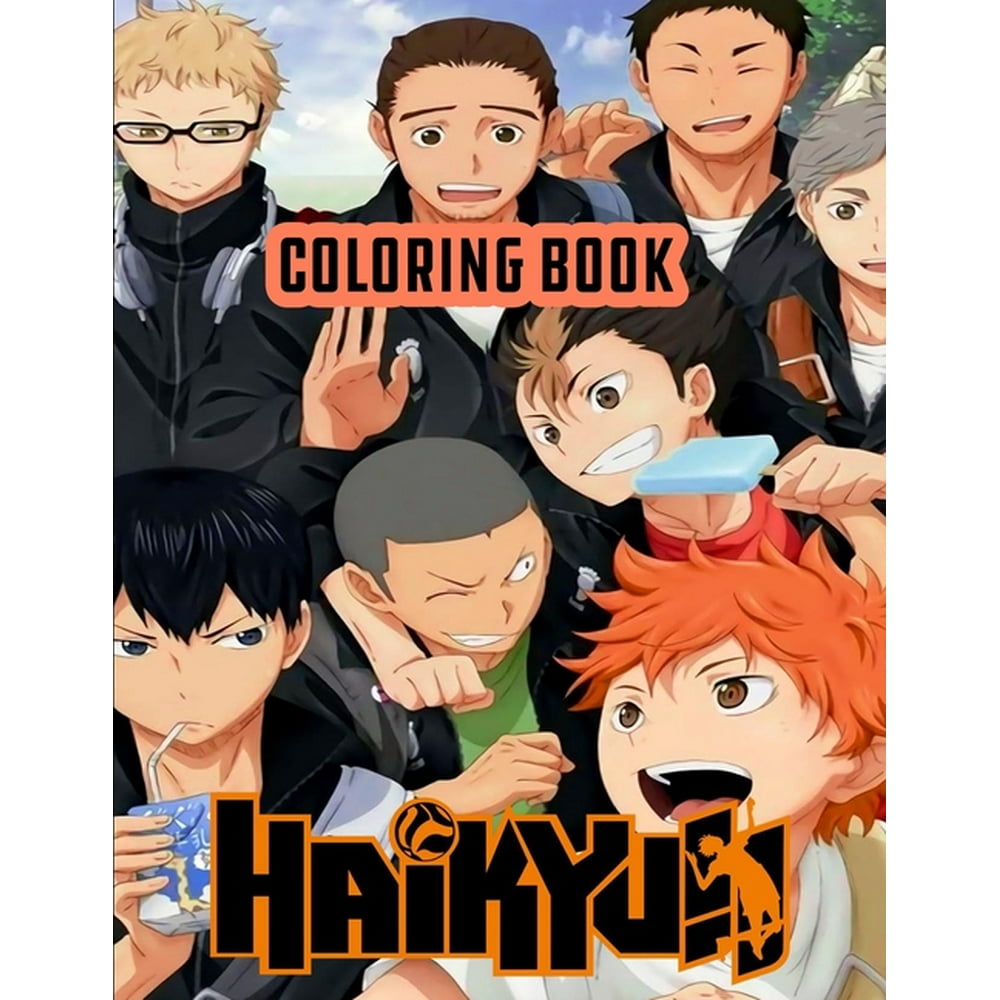 Haikyuu Coloring Book : Haikyuu Coloring Book, More then 30 high