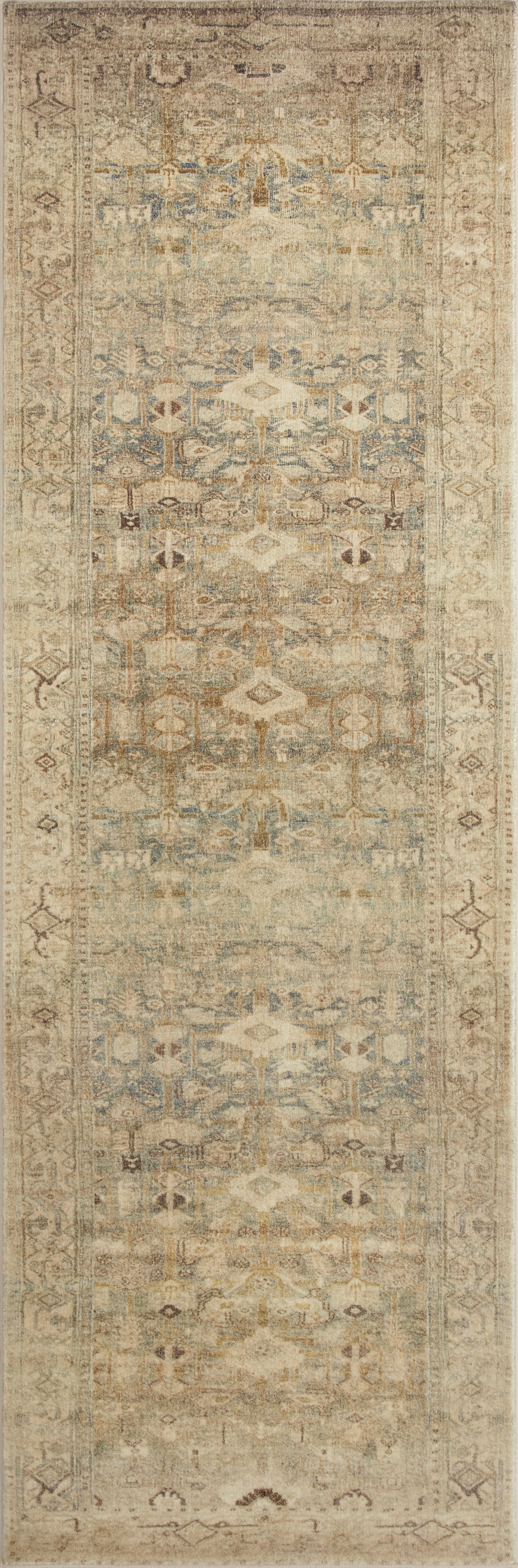Loloi MARGOT MAT-04 ANTIQUE / SAGE 2'-6" x 11'-6"