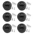 thumbnail image 1 of 6X Serrure à Tirette Ronde Serrure 1/2 Pouce Porte Remplacer M1-63 RV Marine, 1 of 8