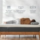 thumbnail image 3 of Colchón Luuna One Memory Foam, King Size - Hecho En México blanco, 3 of 5
