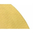 thumbnail image 2 of Better Trends Tapis Tressé Sun Splash, Jaune, 5 Po., Polypropylène, 1 Unité, 2 of 2