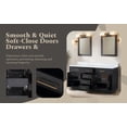 thumbnail image 5 of Lavanti Aberio 72 Inch Bathroom Vanity with Sink – Stylish Black Oak, 5 of 7