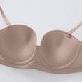 thumbnail image 6 of Ahuyic Summer Plus Size Bra For Women, Womens Solid Color Casual Bra, Womens Solid Color Backless Seamless Push-Up U-Shaped Beautiful Back Underwear Everyday Bras,Green M, 6 of 6