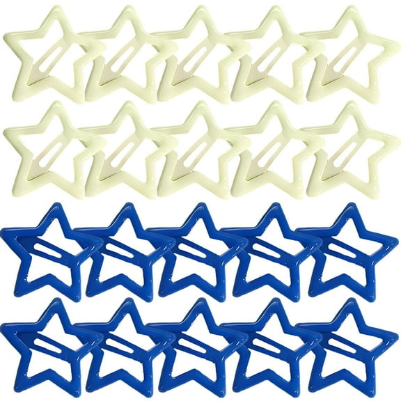 DESIGNICE 20Pcs Baby Hair Clips,1.18" Girls Hair Clips,Hair Accessories for Toddler Girls