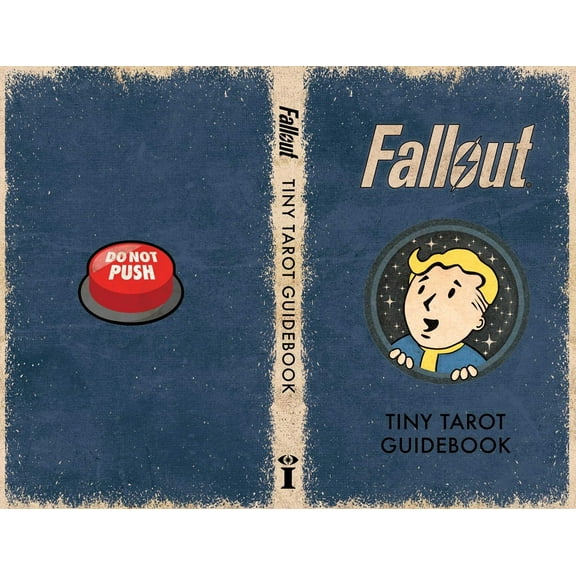 Fallout: The Official Tiny Tarot Deck and Guidebook, (Hardcover)
