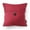 Red, variant on Set of 2 Phantoscope Pink Linen with Button Decorative Throw Pillow Case Cushion Cover 18 "X18 "(pillow covers Only)