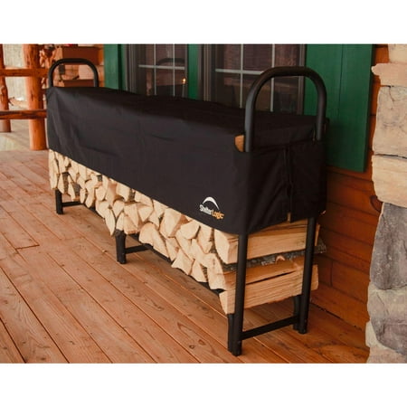 

ShelterLogic Heavy-Duty Firewood Rack Cover Included 8 ft.