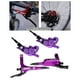 thumbnail image 3 of Juego de frenos de disco hidráulicos para bicicleta de montaña - Palancas de freno de bicicleta de aleación de aluminio 800 mm Trasero Púrpura Sunnimix Freno de disco hidráulico de bicicleta, 3 of 8
