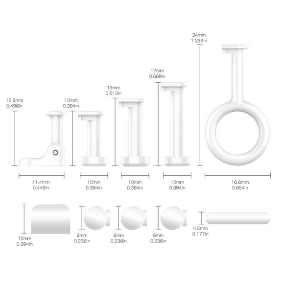 Smart Bluetooth Fingerbot Switch Bot Button Pusher Smart Life Tuya App Control for Switches Buttons (Switch Accessories)