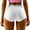 White, variant on Panties for Women,Valentine's Day Floral Print Bikini Panties Soft Stretch Comfortable Everyday Breathable Hipster Underwear,Womens Underwear,Dark Green,M