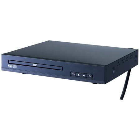 ONN Compact DVD/DVD-RW Player with Remote, 8.85u0022