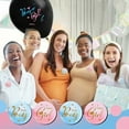thumbnail image 5 of Gender Reveal Pins 60Pcs 4.4cm - Team Boy or Girl Gender Reveal Button Pins Party Favors Games Decorations Ideas Party-1.75 Inch, 5 of 6