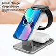 thumbnail image 4 of MesaSe Magnetic 3-in-1 Wireless Charger Aluminium for  Stand Headphone Watch Fast Charging, 4 of 10