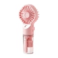 thumbnail image 1 of Ventilador de nebulización de Mano Sunnimix Mini humidificador recargable rosa, 1 of 8