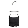 thumbnail image 4 of HXWCHs Women's Sleeveless Dress and Mini Skirt Two Piece Suit Set Casual Versatile Outfit for Daily Leisure Wear L Black, 4 of 5