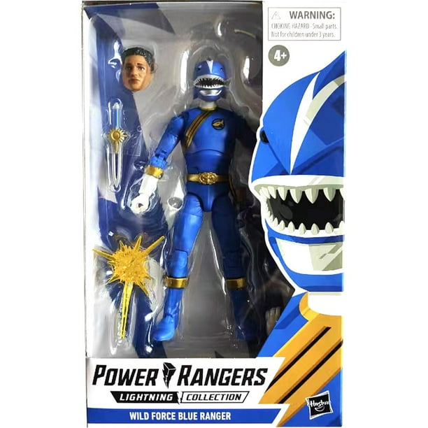Figuras de accion originales de Power Rangers coleccion de rayo de la fuerza salvaje azul 6 pulgadas modelo de coleccion regalo de Marvel Bodega Aurrera en linea