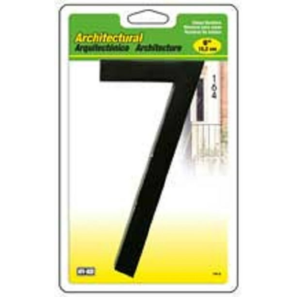 7 6 Inch Architectural House Number