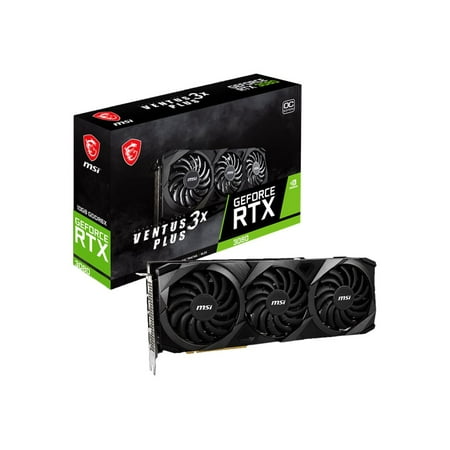 MSI GeForce RTX 3080 VENTUS 3X PLUS 10G OC LHR - Graphics card - GF RTX 3080 - 10 GB GDDR6X - PCIe 4.0 - 3 x DisplayPort, HDMI
