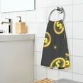 thumbnail image 6 of Cotton Bath Towels Soft Face Towel Absorbent Quick Dry Yellow Dollar Sign 16"x28" 2 Pack, 6 of 8