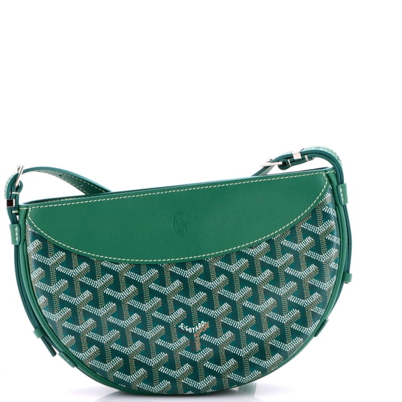 Pre-Owned Hirondelle Shoulder Bag Coated Canvas and Leather By Rebag