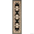 thumbnail image 2 of Allstar Black Woven High Quality Rug. Traditional. Persian. Flower. Western. Design Area Rug (2' 0" x 7' 3"), 2 of 2