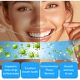 thumbnail image 3 of 42 Pack Dental Floss Set, Each Pack 50 Meters of Peppermint Travel Dental Floss, Peppermint Wax Coated Mini Travel Size Dental Floss Picks, Individually Packaged, for Oral Care and Teeth Protection,, 3 of 4