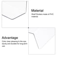 thumbnail image 4 of Uxcell L Type Shelf Dividers, Clear Closet Shelf Separator 20 x 3 x 6cm 4Pcs, 4 of 5