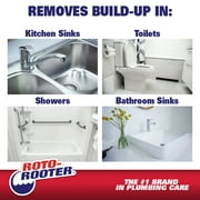 Roto-Rooter 351271 Slow Drain Opener & Build-Up Clog Remover, 64 oz. - Quantity 1