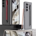thumbnail image 3 of Decase Case for Samsung Galaxy Z Fold 6 with Pen & Stylus Holder and Built-in Screen Protector,Shockproof Anti Fingerprint Protective Fold 6 Stylus Case Slim Cover for Z Fold 6,White, 3 of 9
