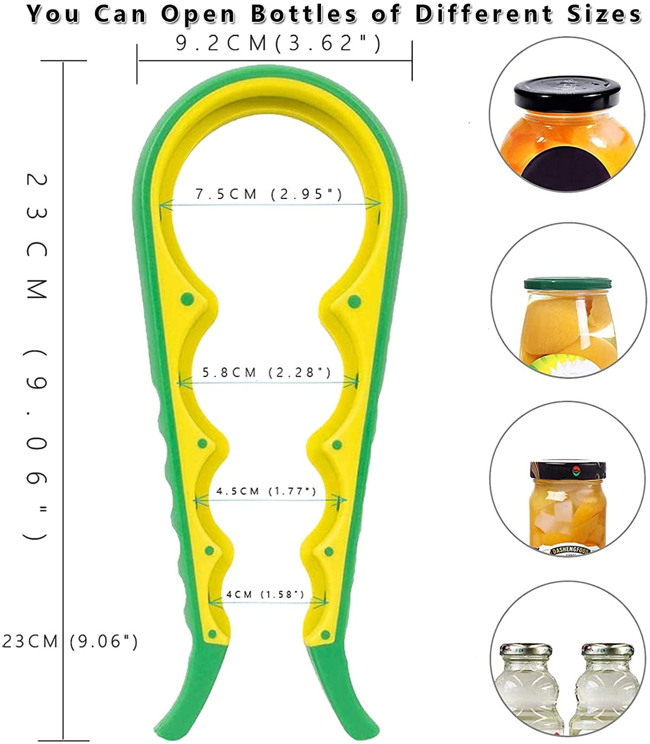 Buy EZ Off Jar Opener - Under Cabinet Jar Lid & Bottle Opener - Great for  Seniors & Weak or Arthritic Hands (1) - MyDeal
