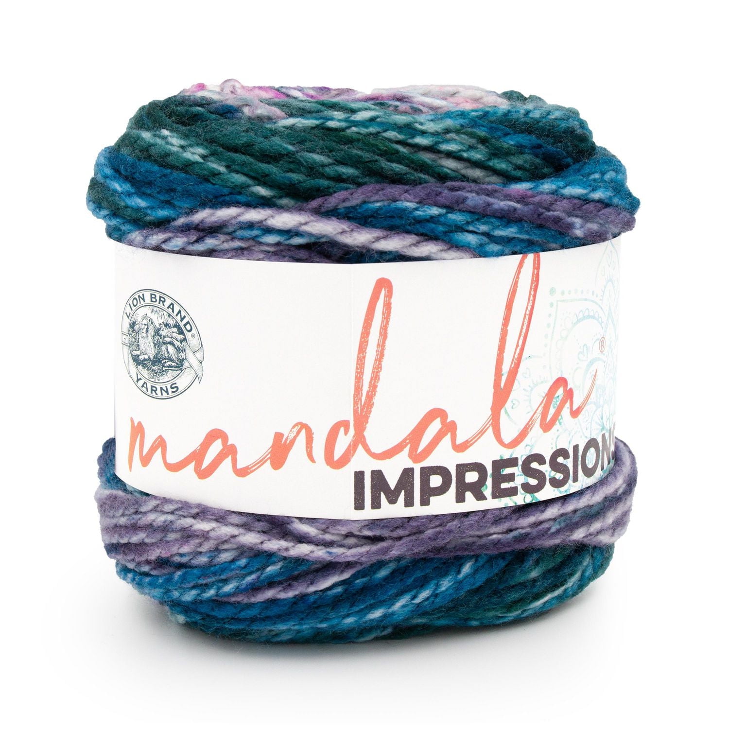 Fil Lion Brand Mandala® Impressions Fil #5 Bulky/Chunky 150g/150m 1 Pelote