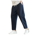 thumbnail image 1 of Mens Fashion Loose Casual Nine Point Trousers, 1 of 6
