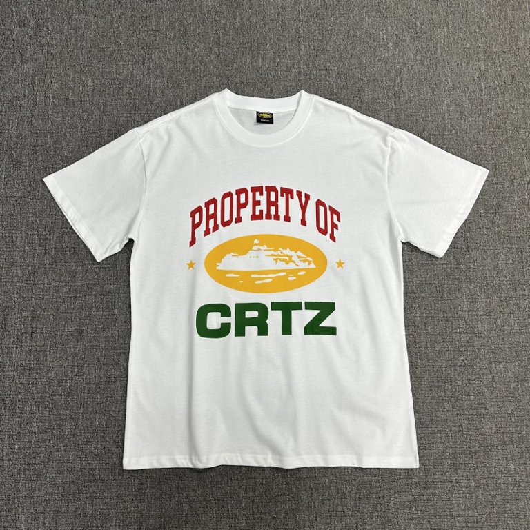 corteiz Tシャツ CRTZ プリント Corteiz t shirt CRTZ Rules the World. Tank print | Depop