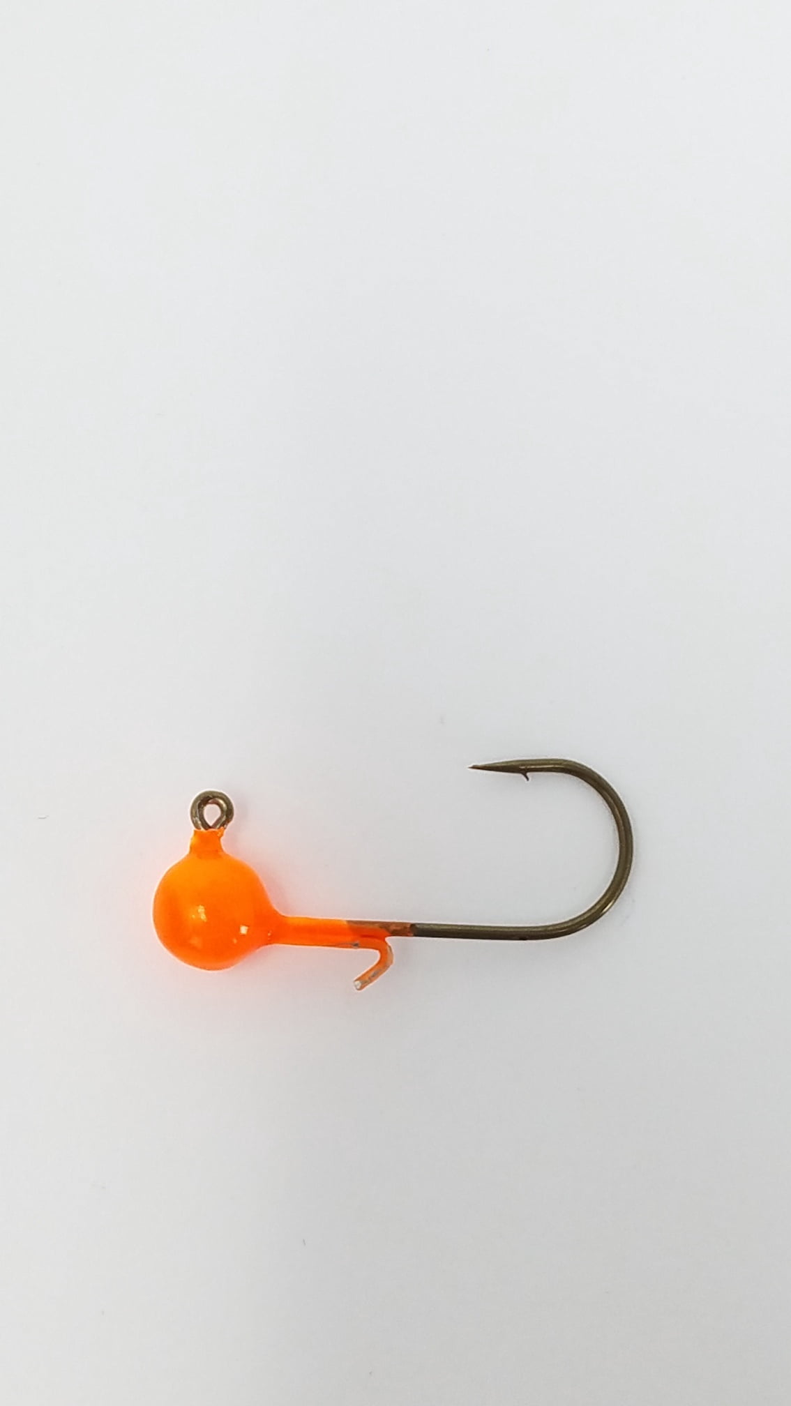 Kalins Freshwater Triple Threat Soft Plastics Fishing Jig , Orange, 1/32 oz., 10ct, Lake
