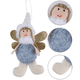 thumbnail image 3 of Adornos navideños, Adornos de árbol de muñecas de ángel, Adornos de duendes artesanales de Navidad Adepaton CPB-CJZ177-3, 3 of 5