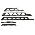 thumbnail image 2 of Reciprocating Saw Blades Set, Coarse Fine Tooth Hard Alloy Large Pitch Prevent Impact Reciprocating Saw Blades  for Demolition Masonry, 2 of 7