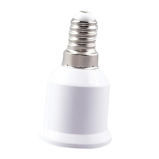 Convertidor de base de bombilla Adaptador de bombilla LED Conversión resistente al calor de alto rendimiento E14 a E27