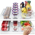 thumbnail image 3 of Sorbus Fridge and Freezer Bins Refrigerator Organizer Stackable Food Storage Containers (Set of 8), 3 of 7