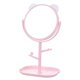 thumbnail image 1 of Espejo de maquillaje de oreja de gato giratorio de escritorio HD - Base cuadrada - Rosa MFZFUKR CPB-DE-WX413-4, 1 of 5