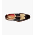 thumbnail image 3 of Stacy Adams Travato Wingtip Shoes Animal Print Leather Taupe Multi 25737-261, 3 of 7
