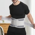 thumbnail image 3 of Manyache Lumbar Protector Lower Back Brace with Dual Adjustable Straps Breathable Mesh Fitness Support Belt Sports Accessories, 3 of 8