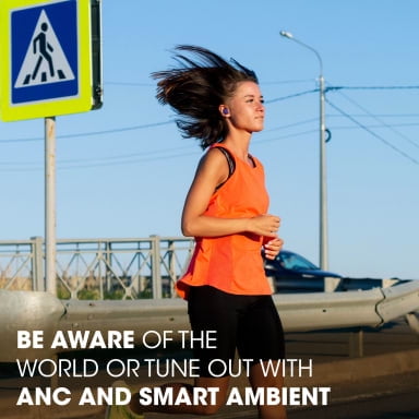 JBL Endurance Race 2 Écouteurs de sport étanches sans fil - Blanc