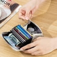 thumbnail image 5 of YooGuoGuo Small Wallet for Women Genuine Leather RFID Blocking Credit Card Holder Elegant Zipper Clutch Purse Short Coin Wallet, 5 of 7