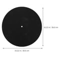 thumbnail image 2 of FUTUREORYY 2Pack Black Felt Disc Protective Mat for Turntable Accessories 10Inch Music Listening, 2 of 7