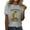 Gray, variant on WeikingpSummer Tops For Women Womens Tshirts Graphic Womens Fashion Workout T Shirts Athletic Plus Size Tops Summer Trendy Clothes Short Sleeve Spring Tee Shirts for Teens Girls Beige L Clearance!