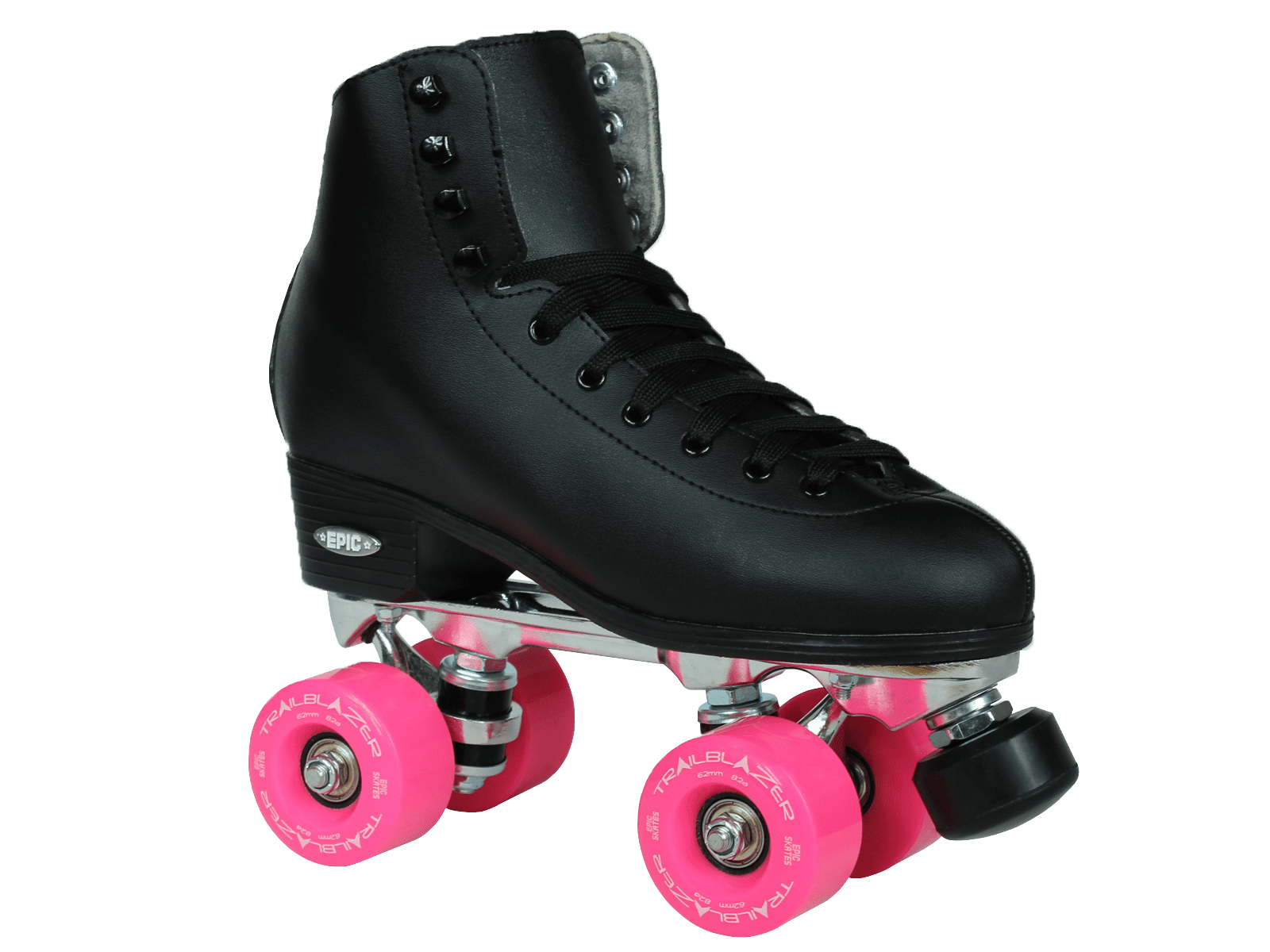 Epic Classic Black And Pink Quad Roller Skates Package Walmart Com Walmart Com