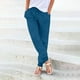 thumbnail image 4 of Pantalones Mezclilla Gibobby Casual de Algodón Lavado Multicolor Azul XXL, 4 of 5