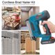 thumbnail image 5 of Brad Nailer Kit pistola de clavos eléctrica con enchufe estadounidense de 100-220 V reduce la fuerza del trabajo revistas oxidadas duras para carpintería ANGGREK Otros, 5 of 8